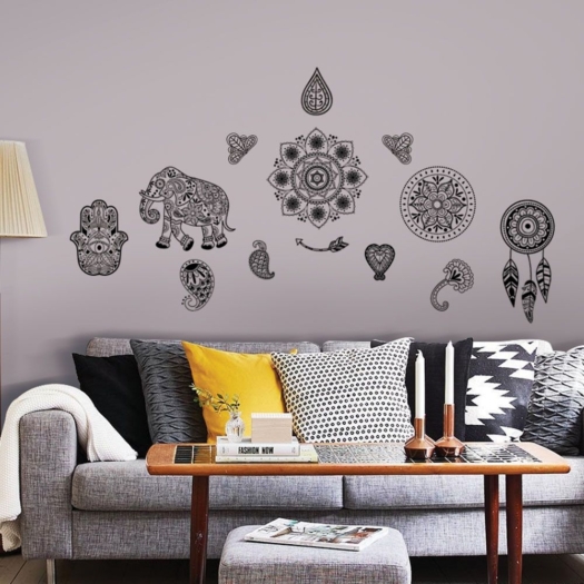 Alternative view of Wallstikers Autoadhesivo Etnico Mandalas Muresco 1629-1