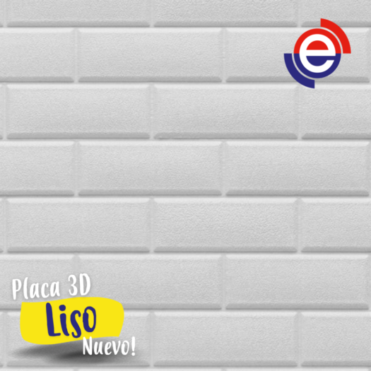 Alternative view of Placas 3D Autoahesivas 75x75 Ladrillo Liso