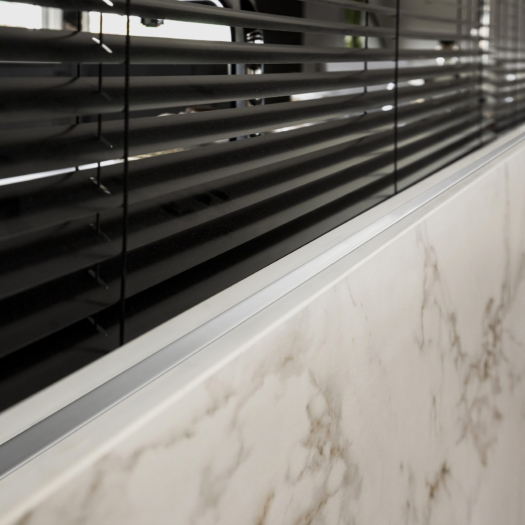 Alternative view of Listello Royal Atrim 10×2.20 mt Acero Inoxidable Brillante (430/01)