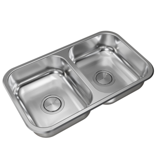 Alternative view of Pileta Cocina doble Acero 304 Jhonson Acero C28