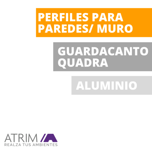 Alternative view of Guardacanto Quadra Atrim 10×2.50 mt Oro (3420)