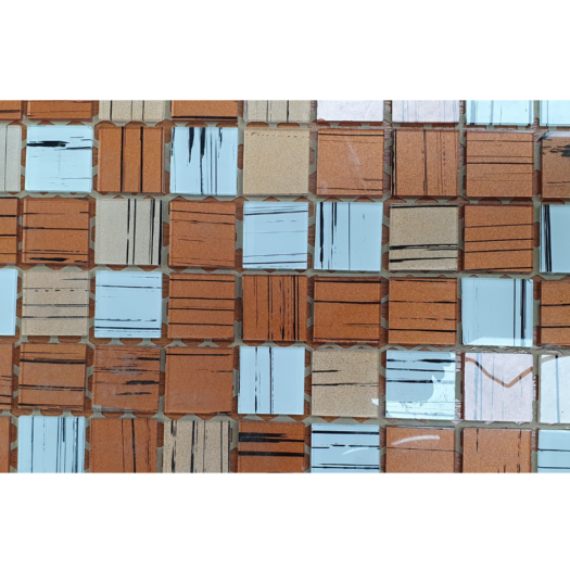 Alternative view of Malla Ruggine-Nero 20x30 Linea Colori