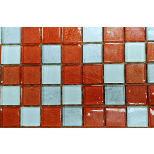 Alternative view of Malla Rosso Bianco 20x30