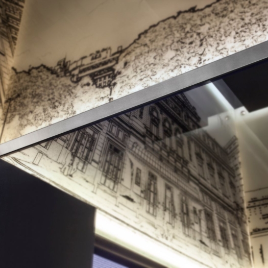 Alternative view of Listello Luxor Atrim 9x30×2.50 mt Acero Inoxidable Brillante (1626)