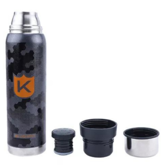 Alternative view of Termo Kushiro 900ml Acero Doble Capa 24hs Militar