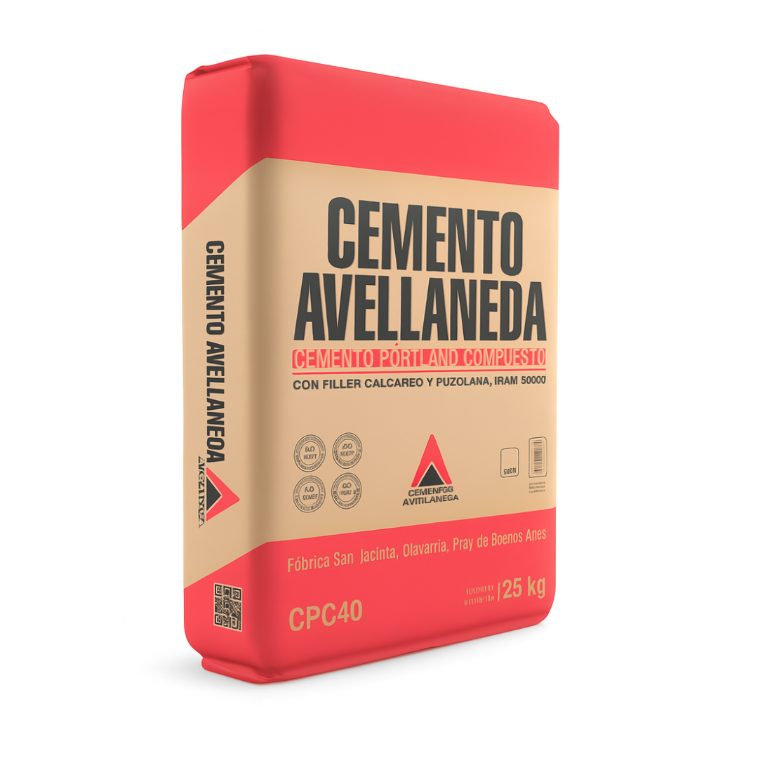 Cemento x 25 kg