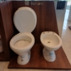 COMBO N° 2 Inodoro Mayo+Bidet Andina+Deposito de apoyar Atuel
