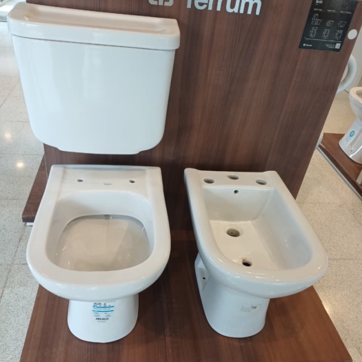 COMBO N° 3 Inodoro+Bidet+Deposito de colgar Bari